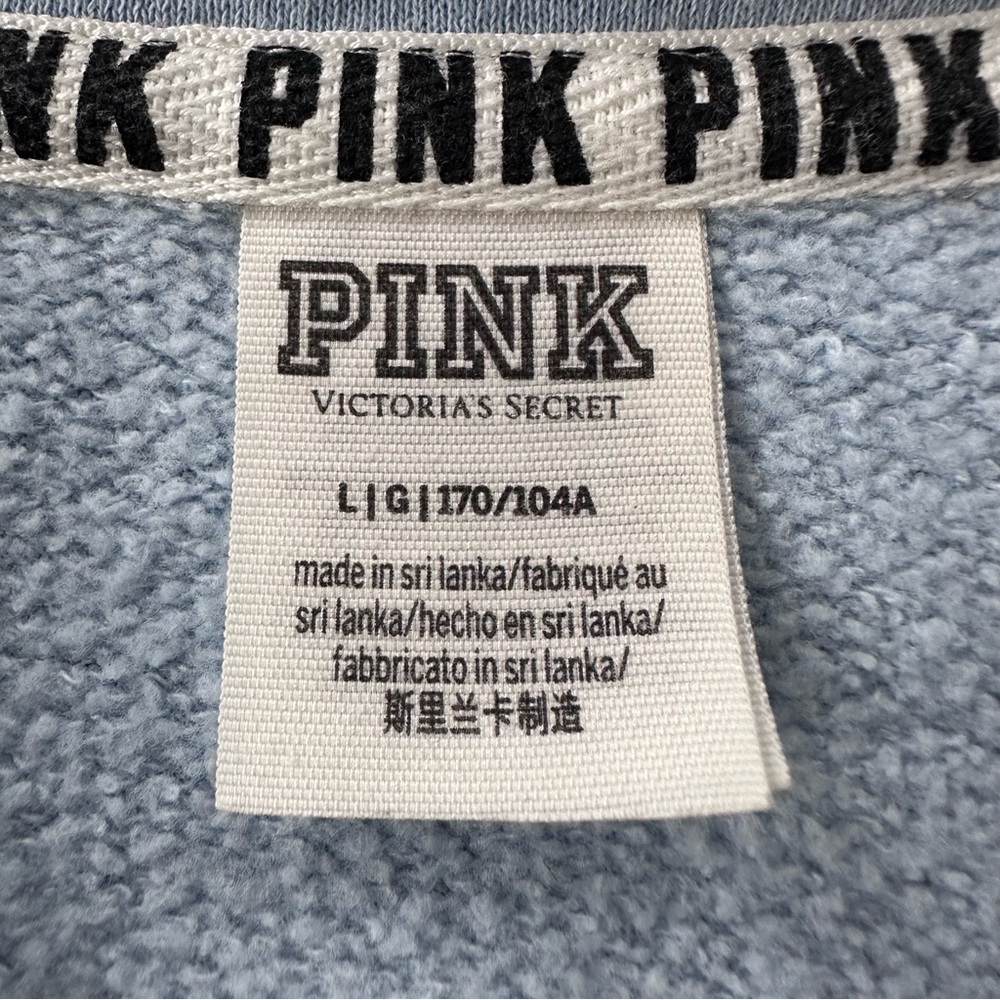 Vs Pink Quarter Button Up Pullover - image 5